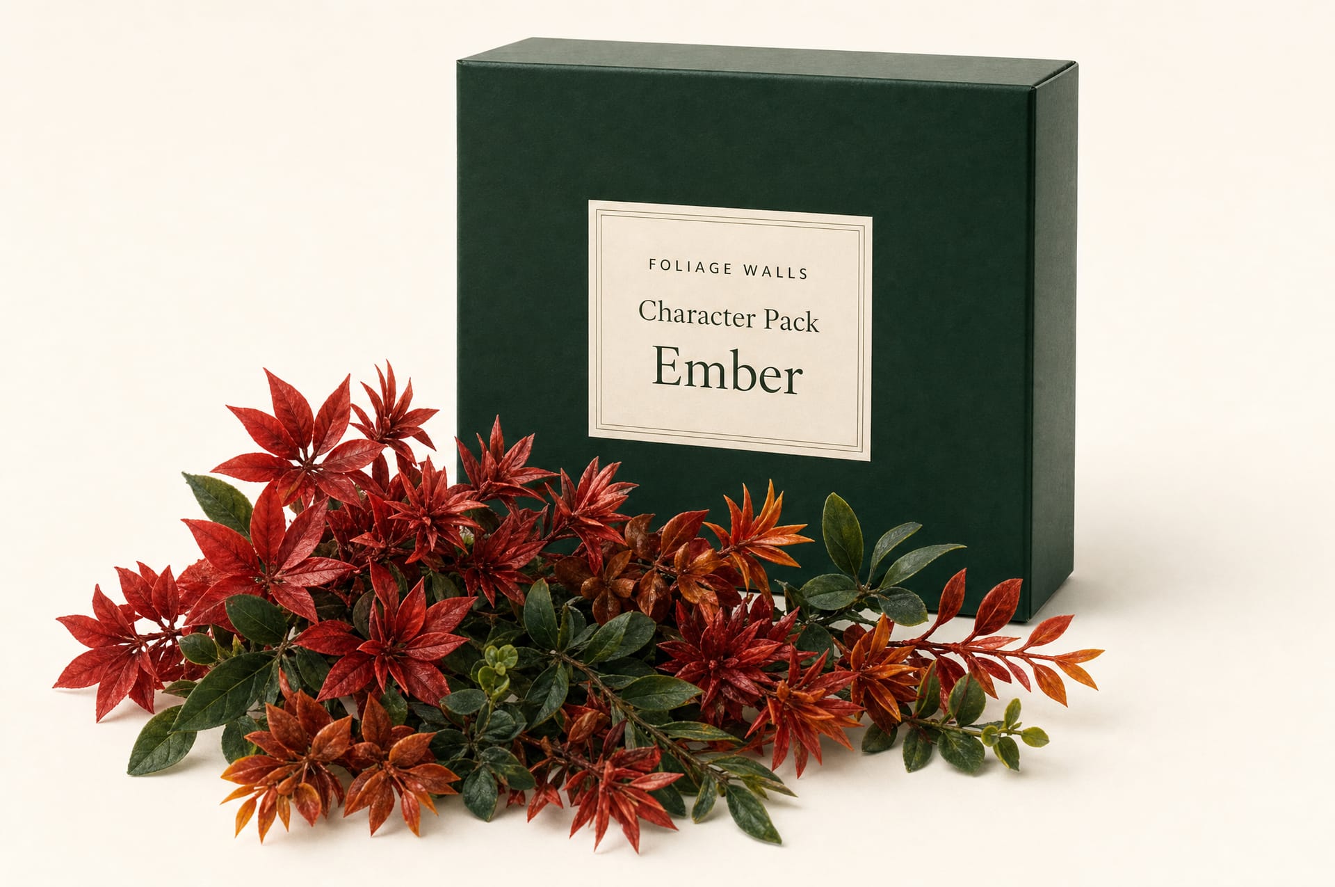Ember Character Pack box with red and copper stems