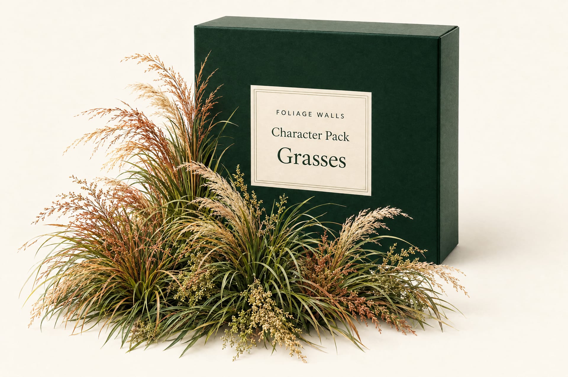 Grasses Character Pack box with loose stems